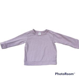 Nordstrom Infant Lavender Crewneck Sweatshirt Size 12 Months